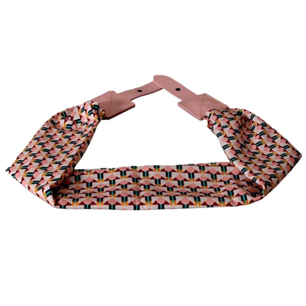 Polarbox Fabric Strap Geometric Pink