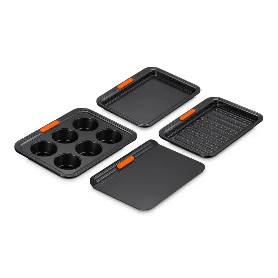 Le Creuset Non-Stick Mini Bakeware Set, 4-Piece