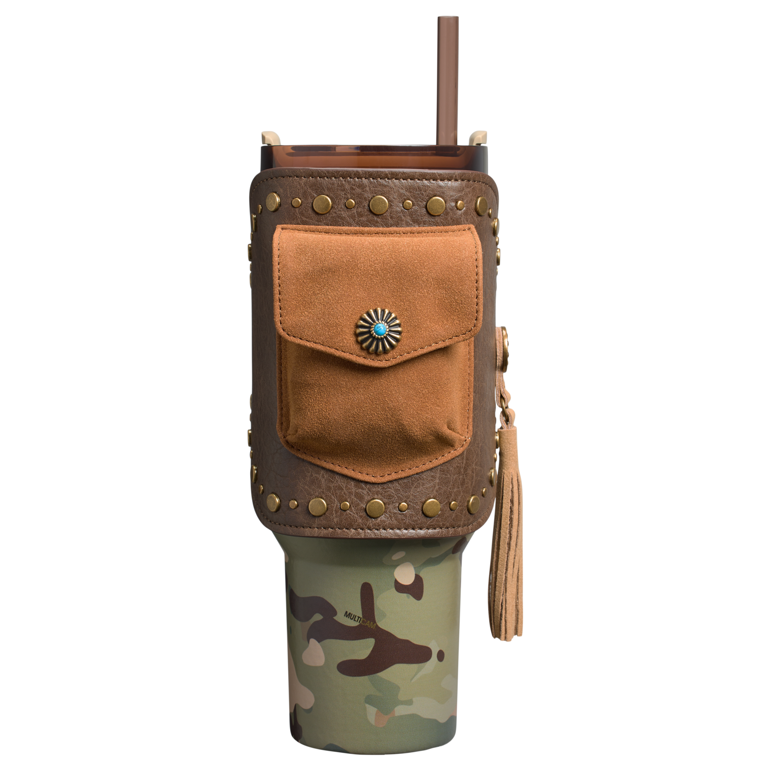 The Post Malone x Stanley Quencher® H2.0 FlowState™ Tumbler with Quencher® Pouch Belt | 40 OZ