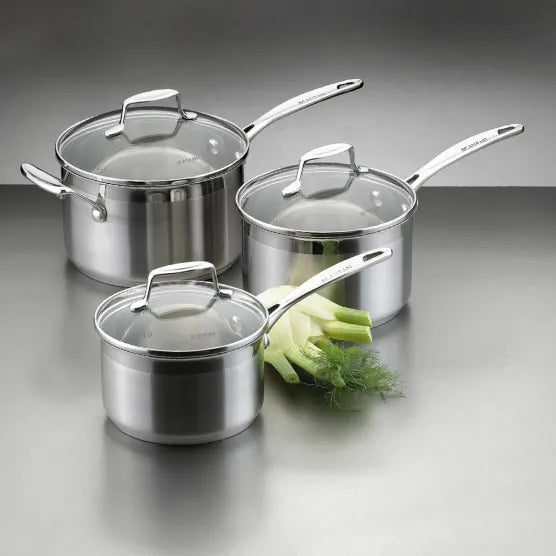 Scanpan Impact Saucepan Cookware Set, 3-Piece