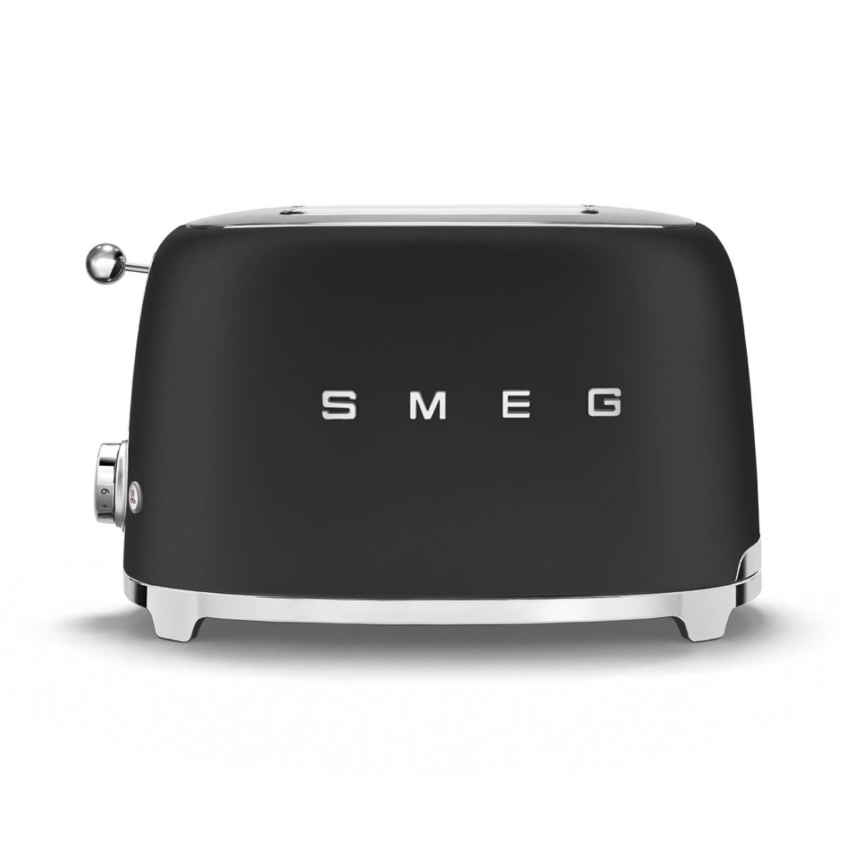 Smeg Matte Black Retro 2 Slice Toaster